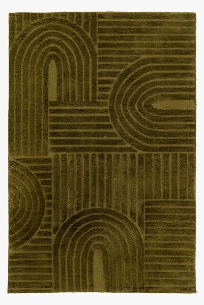 Camber Rug in Olive, Small