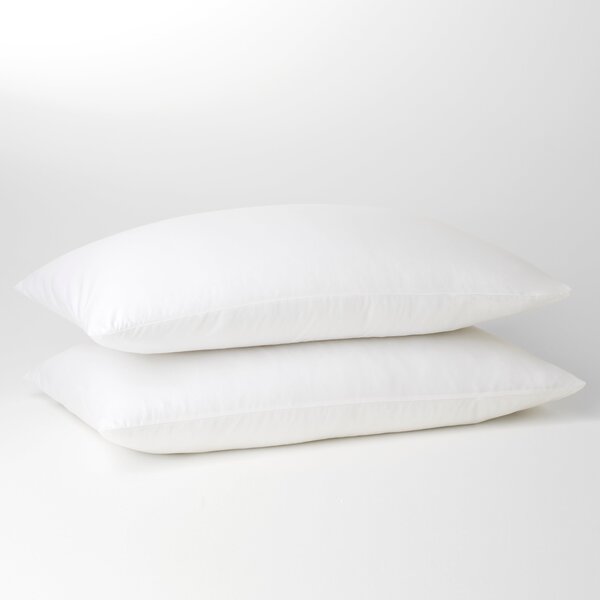 Pure Cotton Standard Pillowcase Pair White
