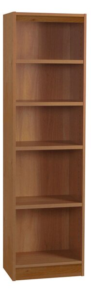 Small Office Tall Storage Bookcase, English Oak