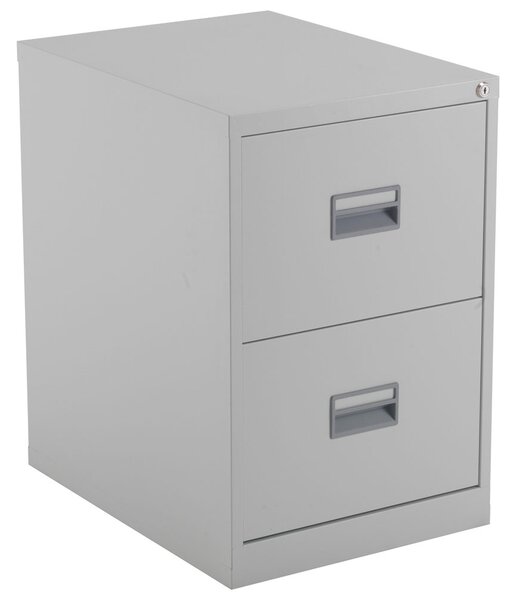 Value Line Metal Filing Cabinet, Grey