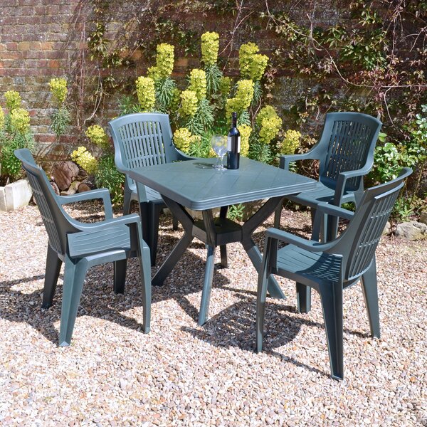 Trabella 4 Seater Seat Dining Set