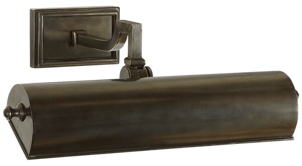 Dean Large Single Picture Light Gunmetal, Picture Light, Large, Gun Metal - Andrew Martin