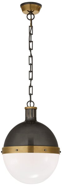 Hicks Pendant Bronze, Pendant Light, Large - Andrew Martin