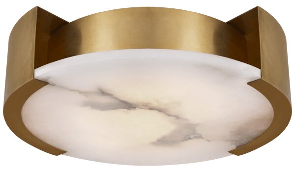 Melange Ceiling Light Brass, Ceiling Light, Large, Antique-Burnished Brass - Andrew Martin