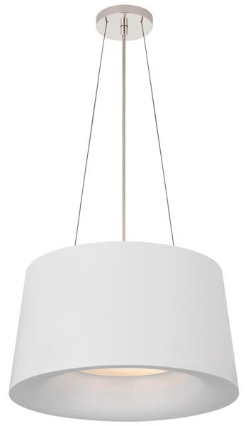 Nimbus Pendant Light, White, Small, Matte White - Andrew Martin