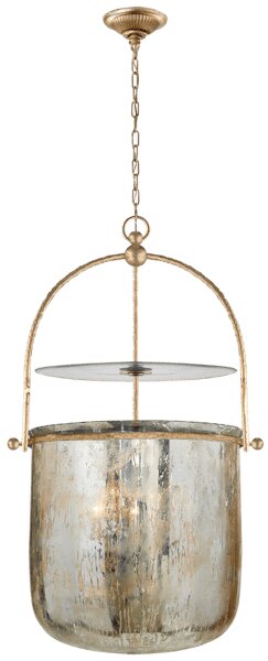 Lorford Pendant Gilded Iron, Pendant Light - Andrew Martin