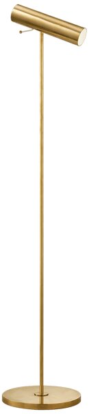 Lancelot Floor Lamp Brass, Floor Lamp, Hand-Rubbed Antique Brass - Andrew Martin