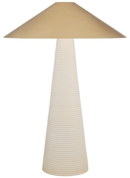 Miramar Table Lamp White, Table Lamp, Porous White - Andrew Martin