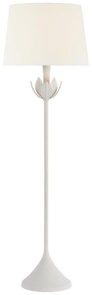 Alberto Floor Lamp White, Floor Lamp, Plaster White - Andrew Martin