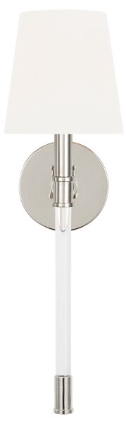 Hanover Wall Light Nickel, Wall Light, Polished Nickel - Andrew Martin