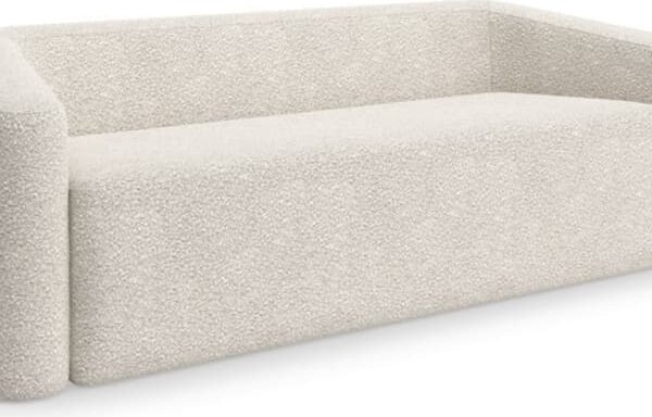 Faye Sofa, Sofa, White - Andrew Martin Kelly Hoppen Boucle