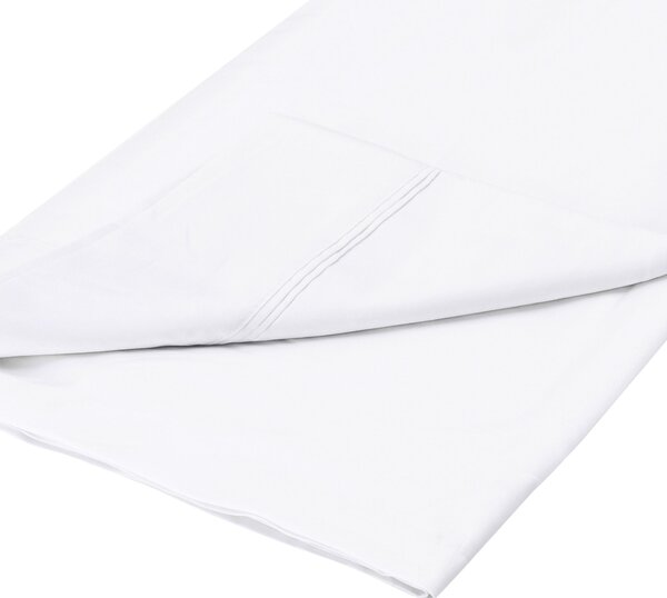 Dorma Luxurious & Silky 500 Thread Count Cotton Sateen Flat Sheet