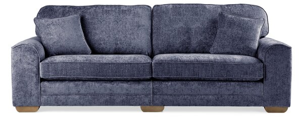 Morello 4 Seater Sofa Navy Blue