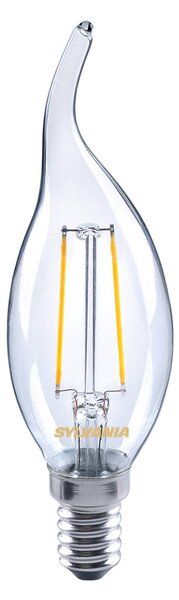 Candle LED bulb E14 ToLEDo 2.5 W clear, flame tip