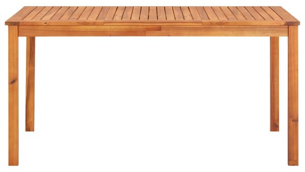 Garden Table 150x90x74 cm Solid Acacia Wood