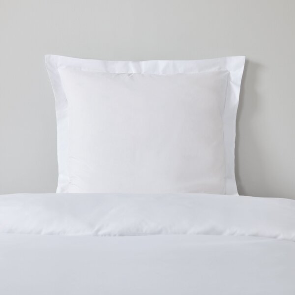 Fogarty Cooling Cotton Continental Pillowcase White