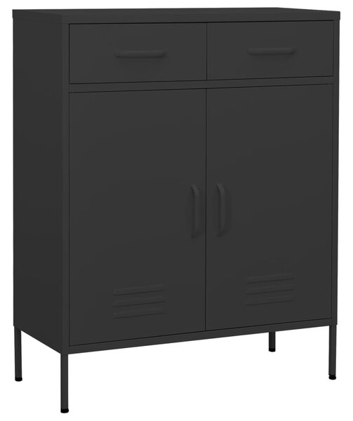 Storage Cabinet Anthracite 80x35x101.5 cm Steel