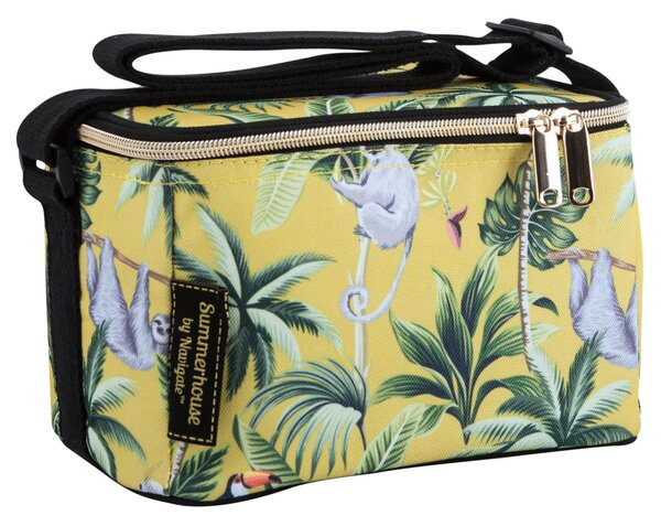 Madagascar Sloth Insulated Cool Bag Yellow, White and Green