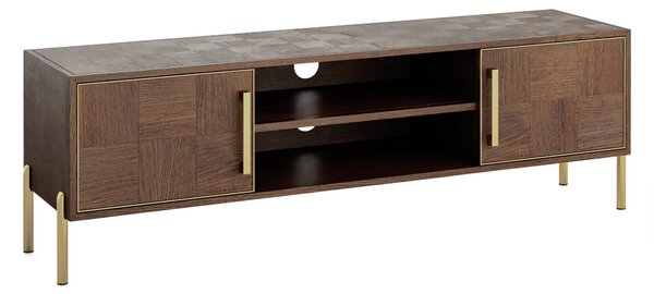 Gambit Large TV Unit for TVs up to 65" Dark Oak