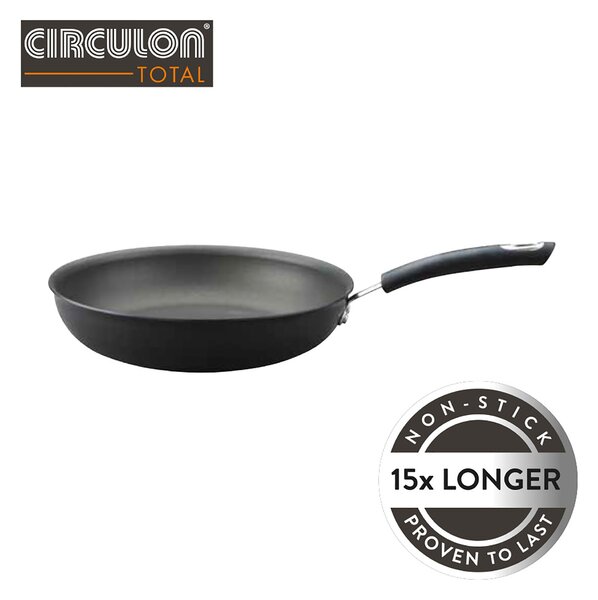 Circulon Total Hard Anodised Non-stick Induction 31cm Frying Pan Black