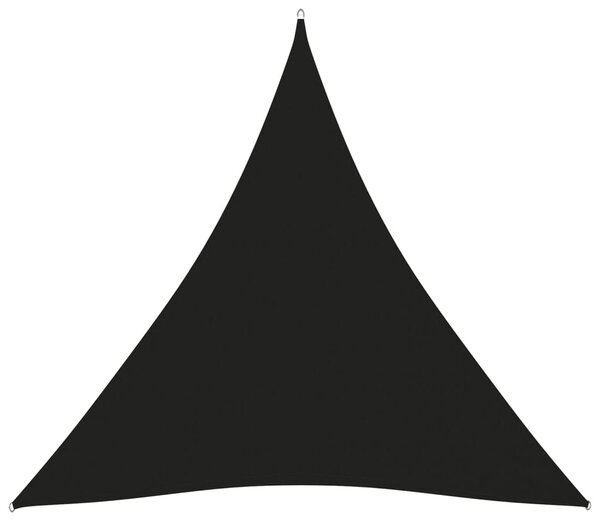 Sunshade Sail Oxford Fabric Triangular 3x3x3 m Black