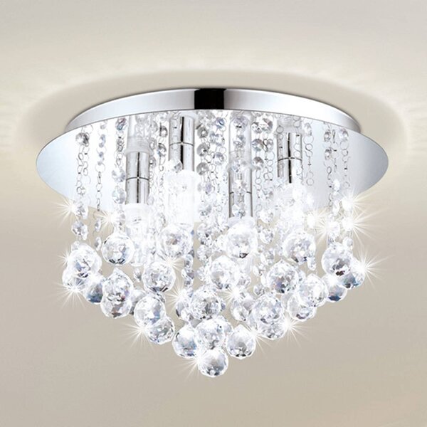Almonte LED ceiling light, hanging elements, 50 cm