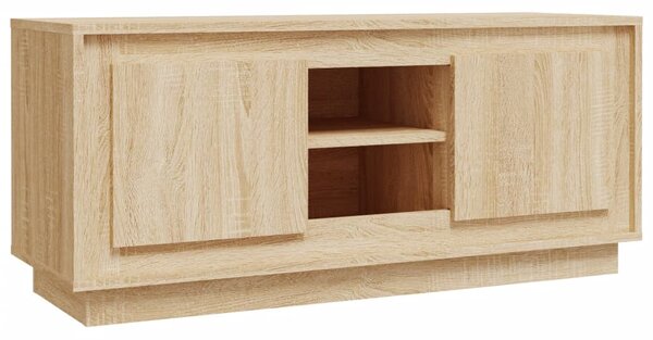 TV Cabinet Sonoma Oak 102x35x45 cm Engineered Wood