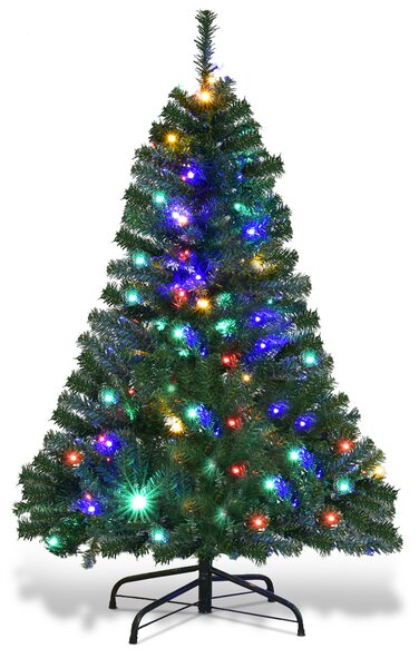 5ft Artificial Christmas Tree with Multiple Pattern LED Lights