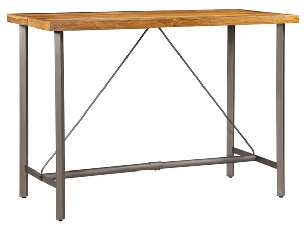 Bar Table Solid Reclaimed Teak 150x70x106 cm