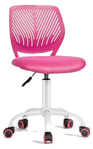 Children's Height Adjustable Computer / Office Chair-Rose
