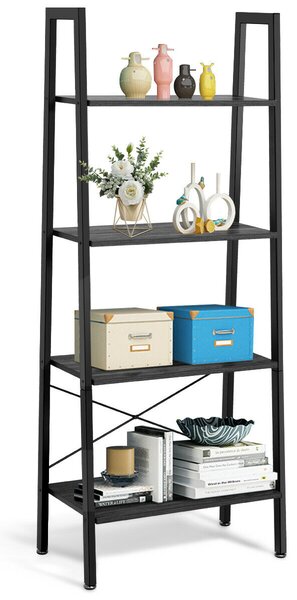 Industrial Styled Bookcase / Display Unit-Black