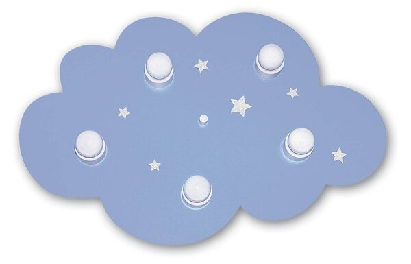Light blue Cloud ceiling light