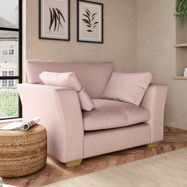 Blakeney Snuggle Chair Pink