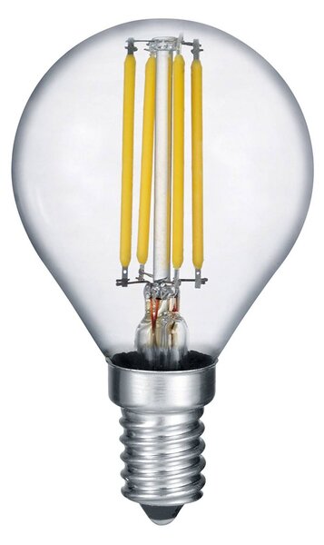 LED bulb E14 4 W filament, 2,700 K switch dimmer