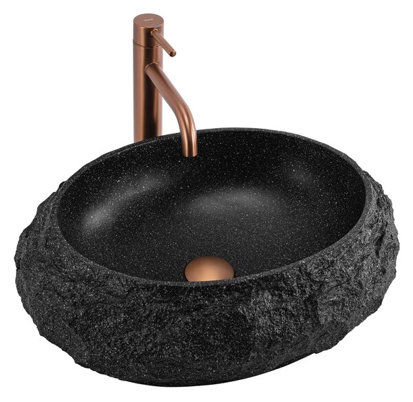 Countertop Basin Rea Mika Black