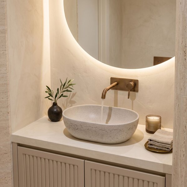 Countertop Basin Rea Mira Greige