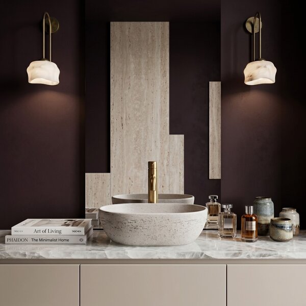 Countertop Basin Rea Mira Greige