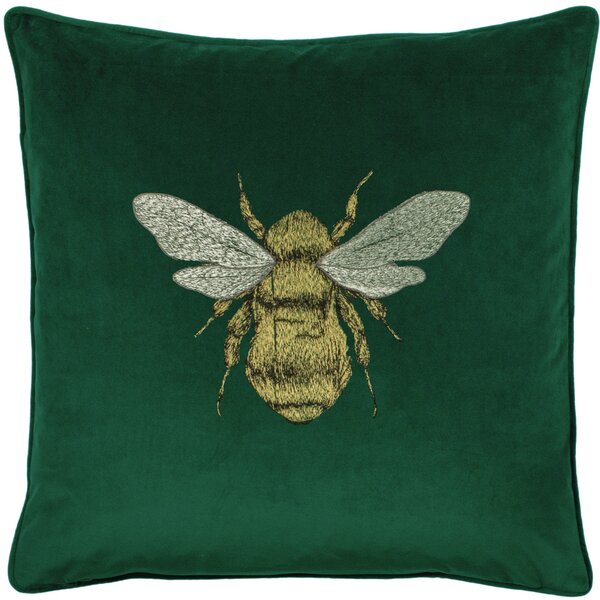 Hortus Bee Cushion Green