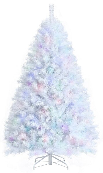 150CM White Hinged Artificial Christmas Tree with 792 Tips