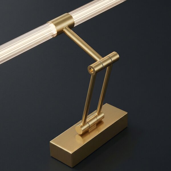 Bathroom LED wall sconce APP1899-1W 40cm BRUSH GOLD