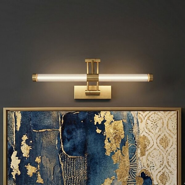 Bathroom LED wall sconce APP1899-1W 40cm BRUSH GOLD