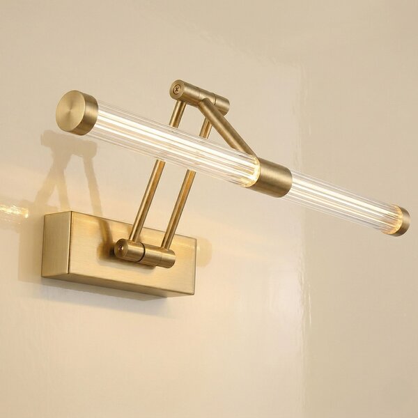 Bathroom LED wall sconce APP1899-1W 40cm BRUSH GOLD