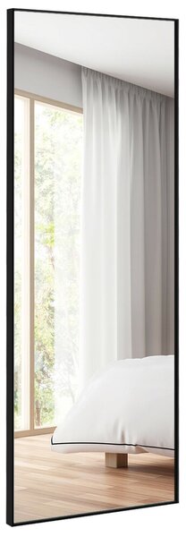 Wall Large Full Length Mirror for Bathroom and bedroom-Black