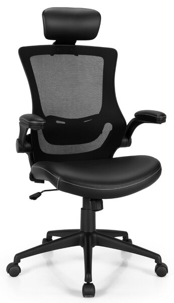 Ergonomic Mesh Office Chair with Headrest and Lumbar Support
