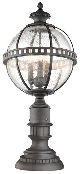 Halleron path light with Londonderry finish