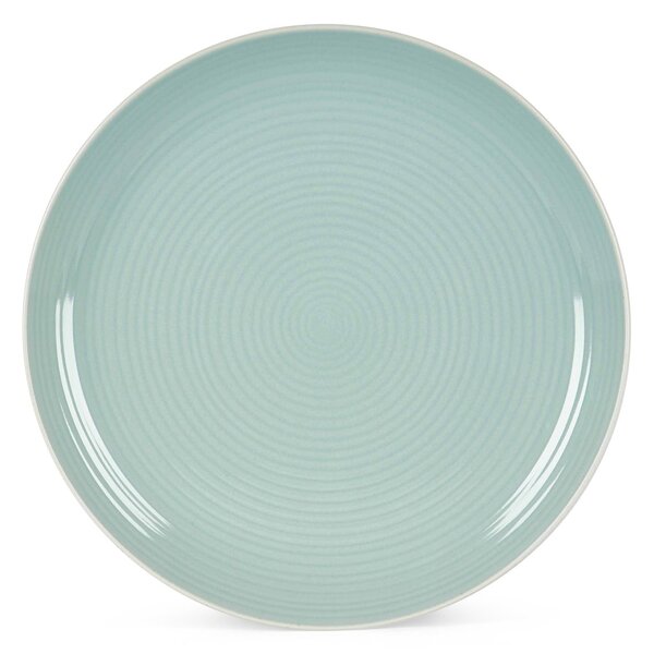 Lulworth Seafoam Stoneware Dinner Plate Green
