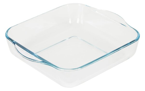 Dunelm 28cm Square Oven Roasting Dish Clear