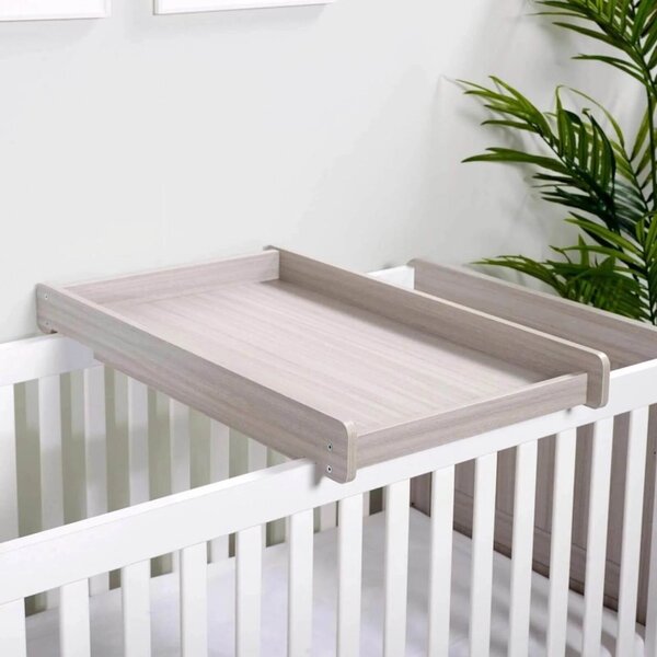 Ickle Bubba Pembrey Cot Top Changer - Ash Grey