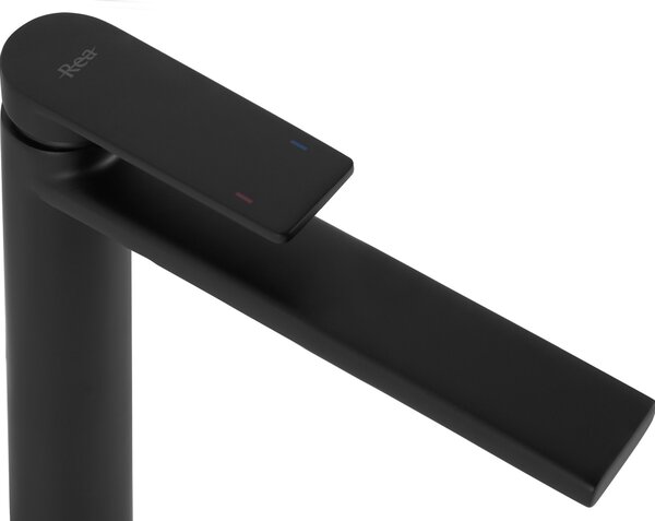 Bathroom faucet Rea Verso BLACK Matt High