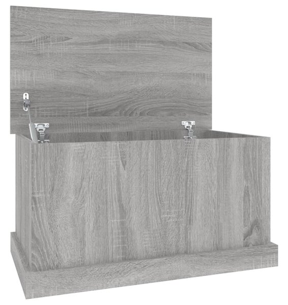 Storage Box Grey Sonoma 70x40x38 cm Engineered Wood